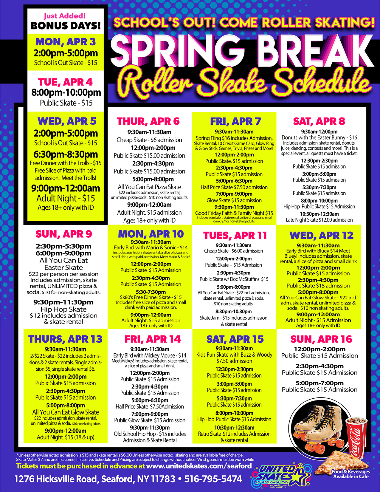 Spring Break Skating at United Skates