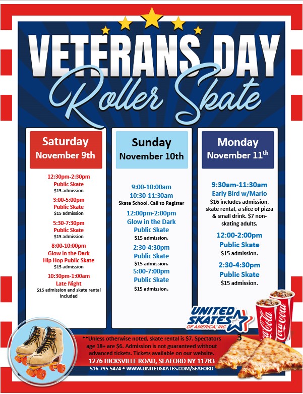 Schools Out Go Roller Skating at United Skates