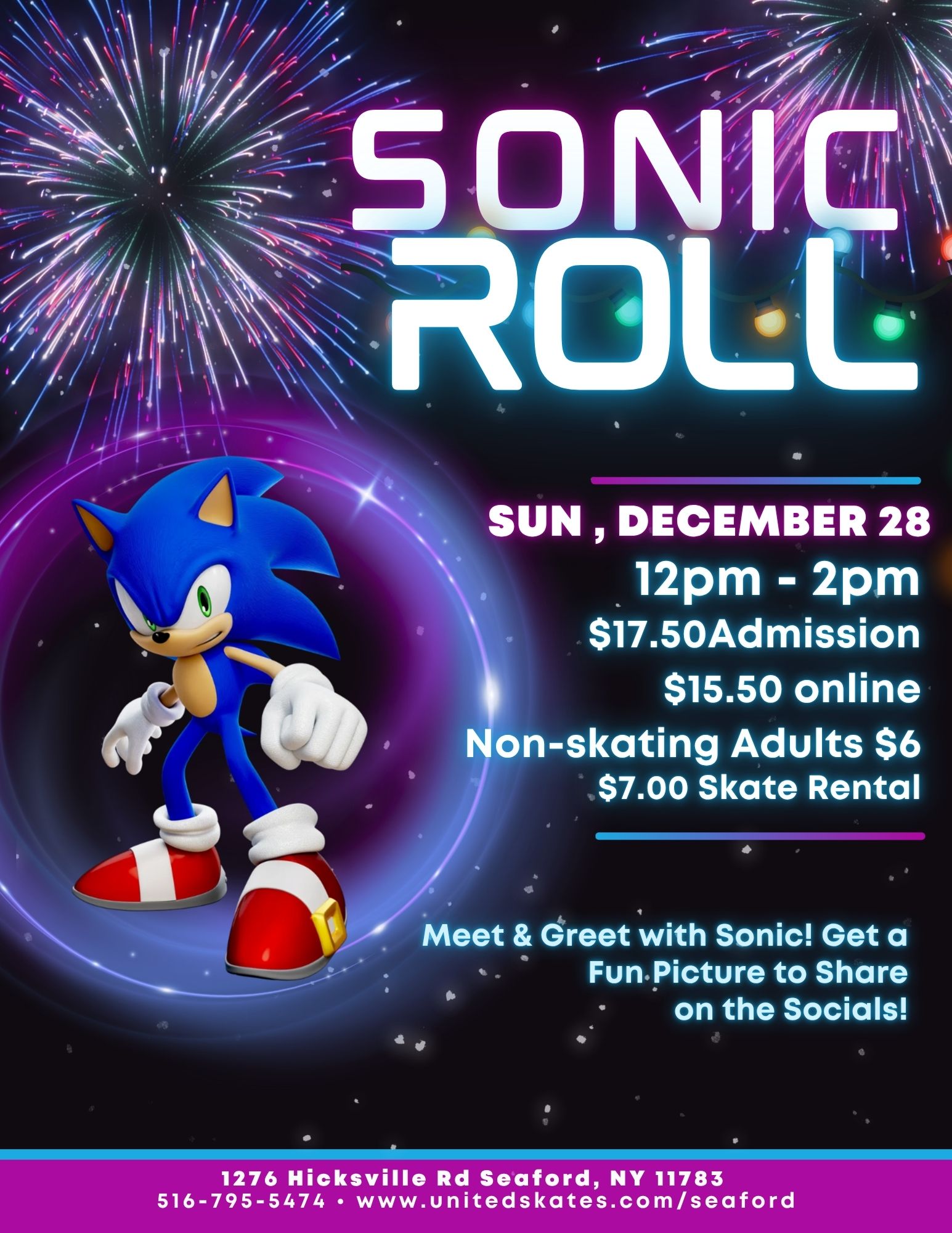 NYE Character Glow Roll