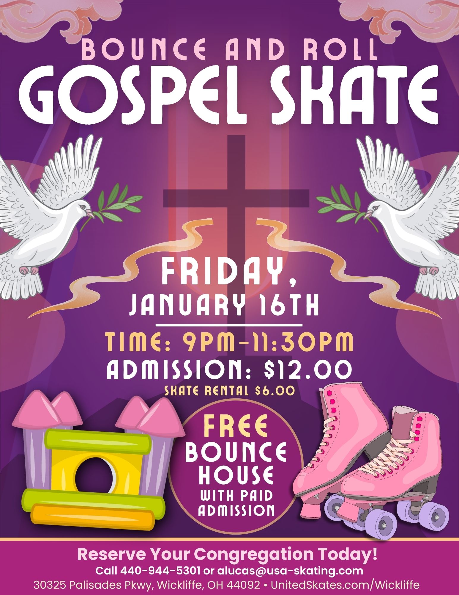 Bounce and Roll Gospel Skate