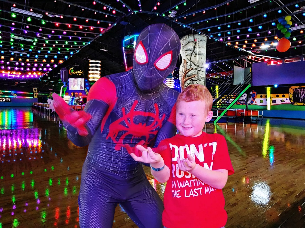 Spiderman Glow Skate
