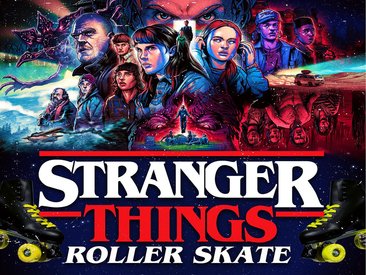 Stranger Things Skate at United Skates of America RI