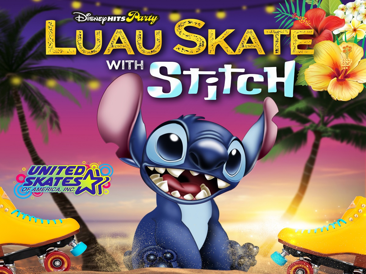 Luau WIth Stitch at United Skates,RI