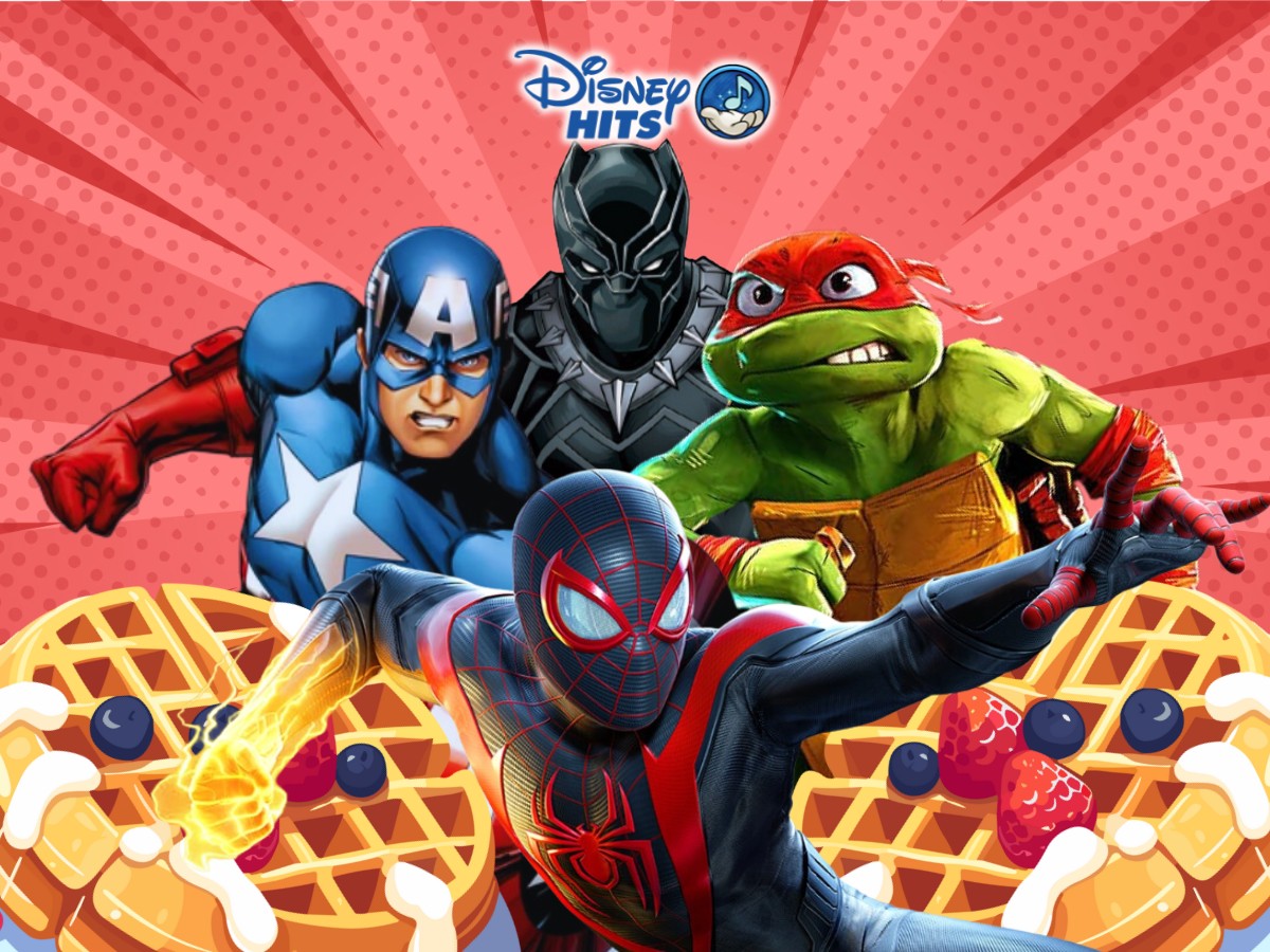 Superhero breakfast at United Skates RI