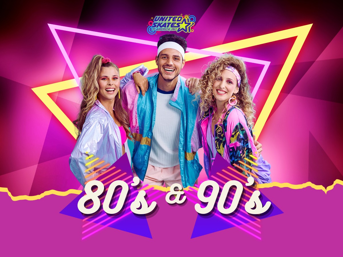 80's and 90's Family Glow Skate at United Skates
