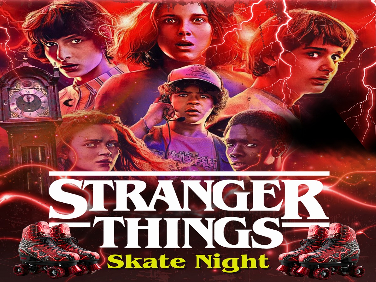 Stranger Things skate night at United Skates