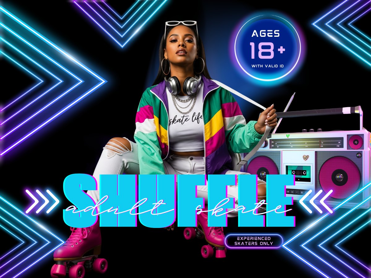 Shuffle Adult Skate at United Skates RI