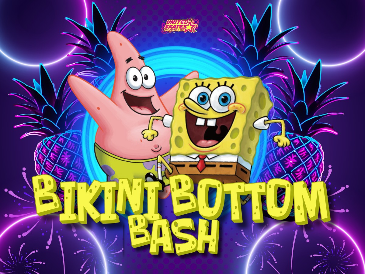 Spongbob and Patrick Bikini Bottom Bash At United Skates RI