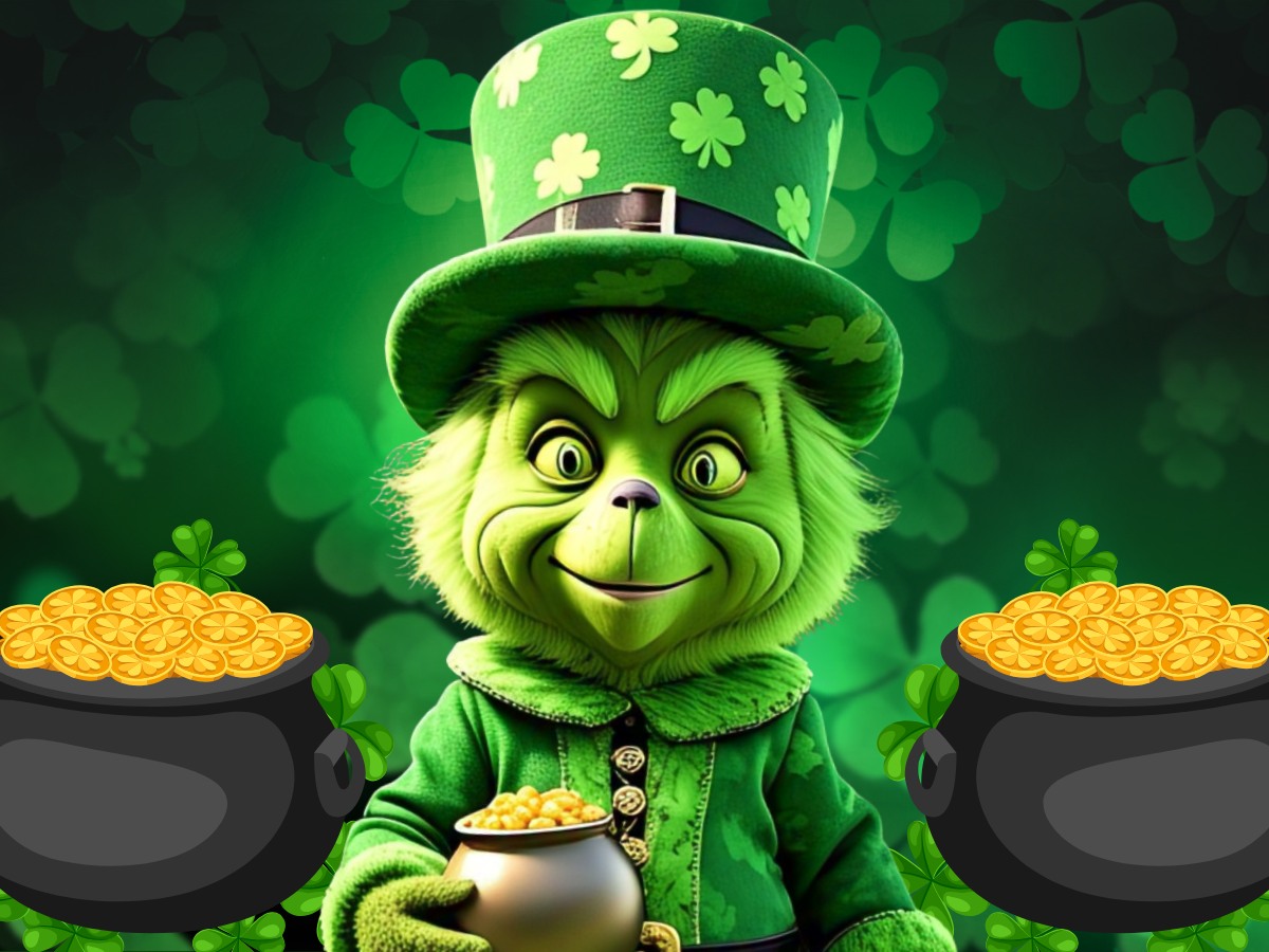 The Grinch Steals St.Patrick's Day at United Skates RI