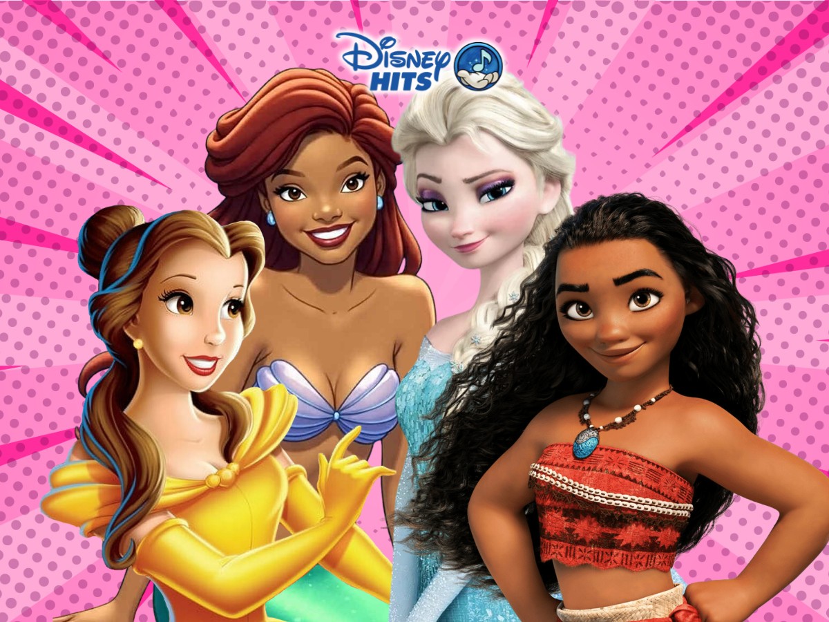 Disney Hits with Belle, Moana. Ariel, and Elsa at United Skates