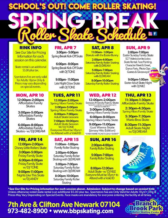 Spring Break Skating at BBP Skating