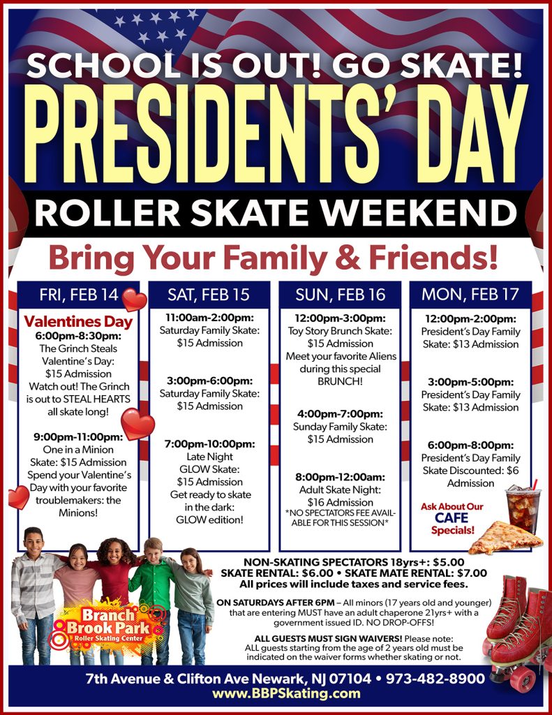 BBP Skating Presidents Day Weekend 2025