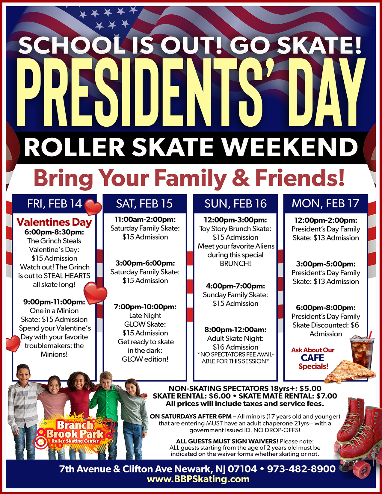 BBP Skating Presidents Day Weekend 2025