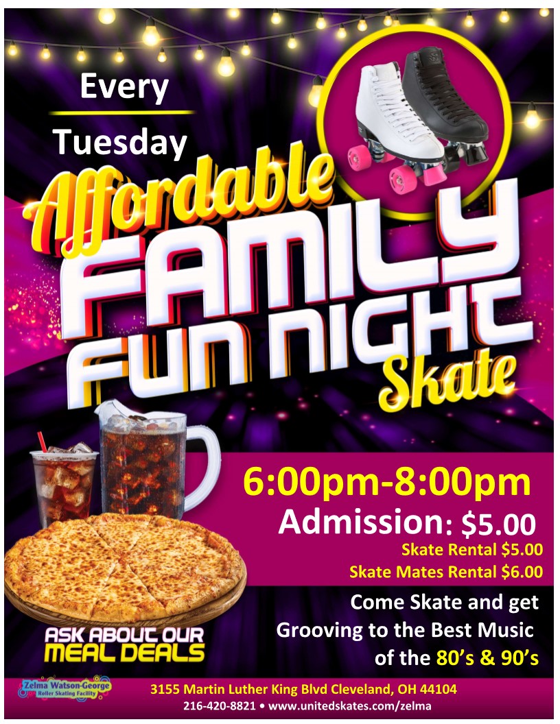 Affordable Family Fun Night at ZWG SKating