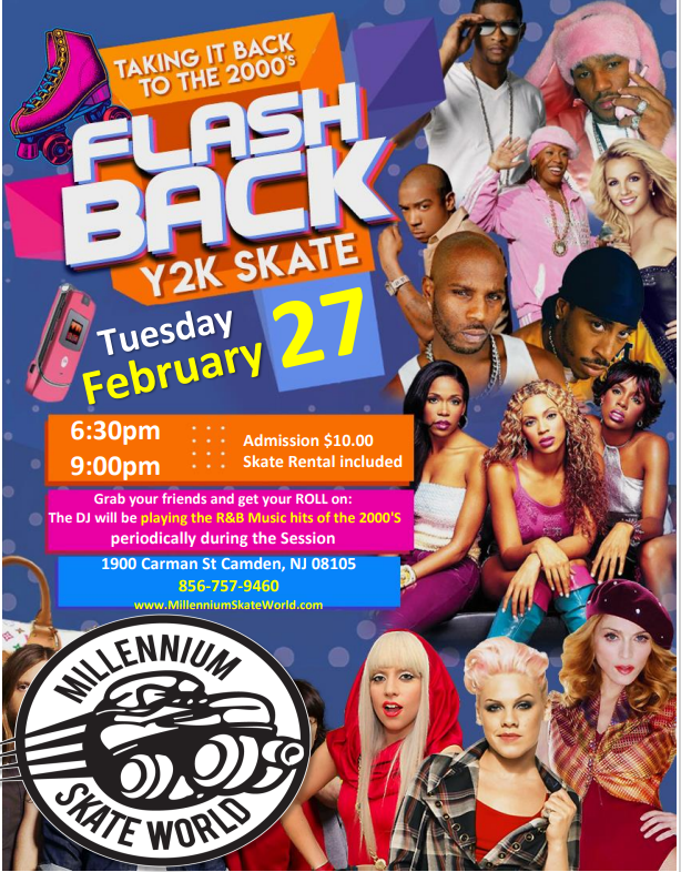 Y2K Skate Family FUN