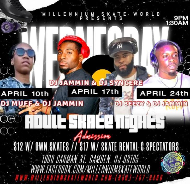 Wednesday Adult Night Skate