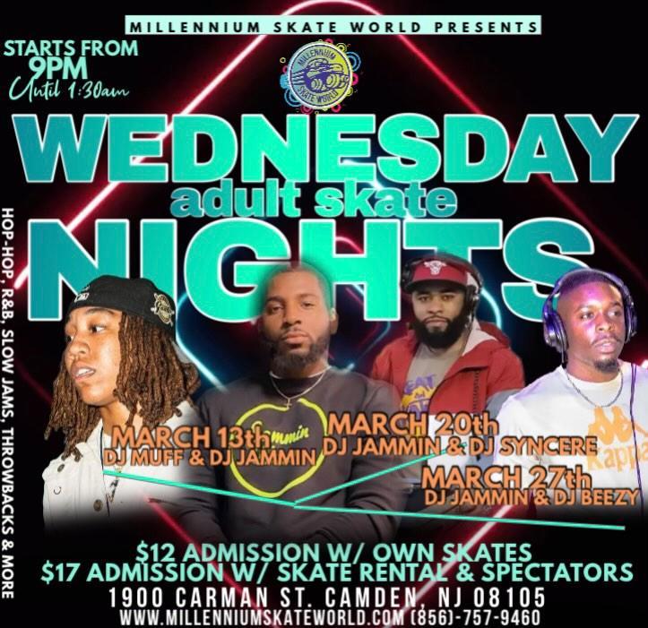 DJ Muff and DJ Jammin Adult Skate