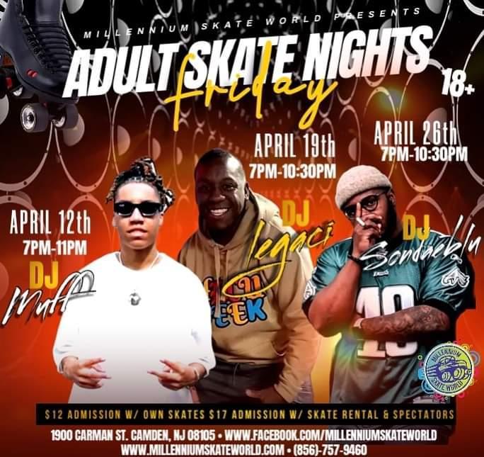 Friday Adult Night April 2024