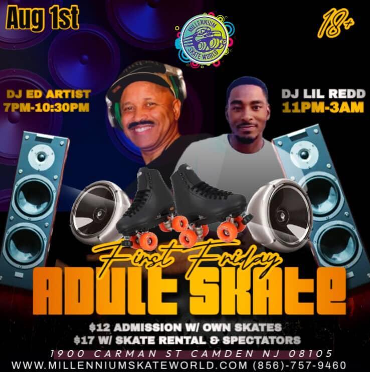 1st Friday adult skate