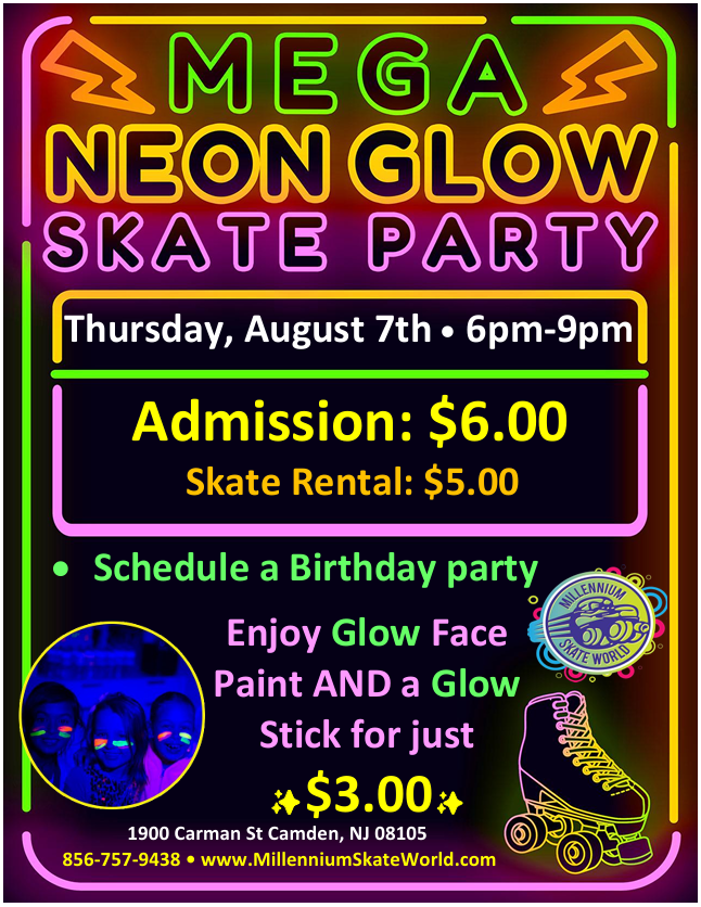 Mega Glow skate