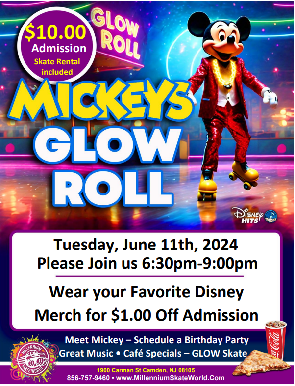 Mickey GLOW Roll