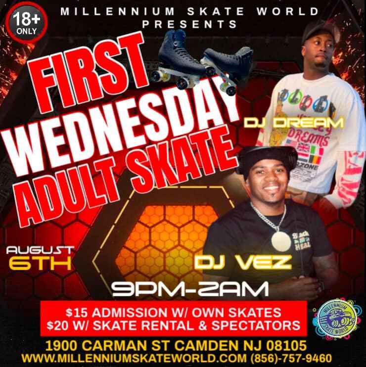 1st Wed Adult skate