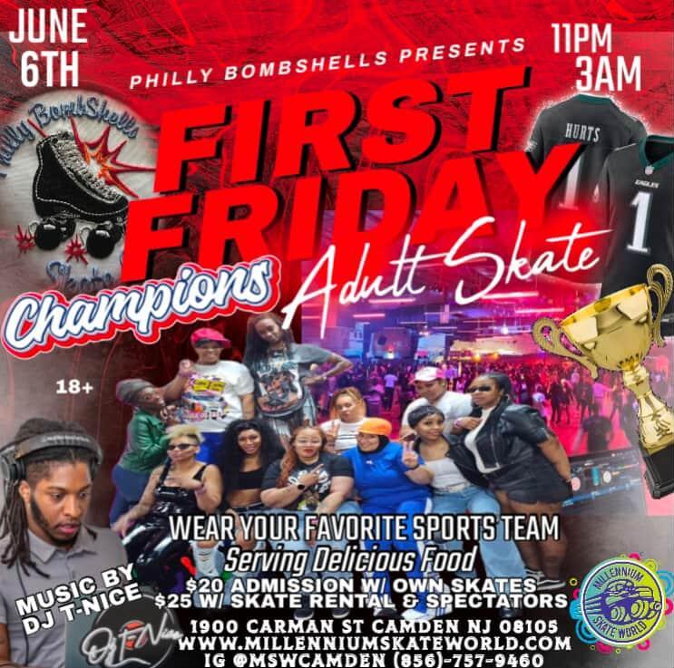 1st Friday Adult Skate