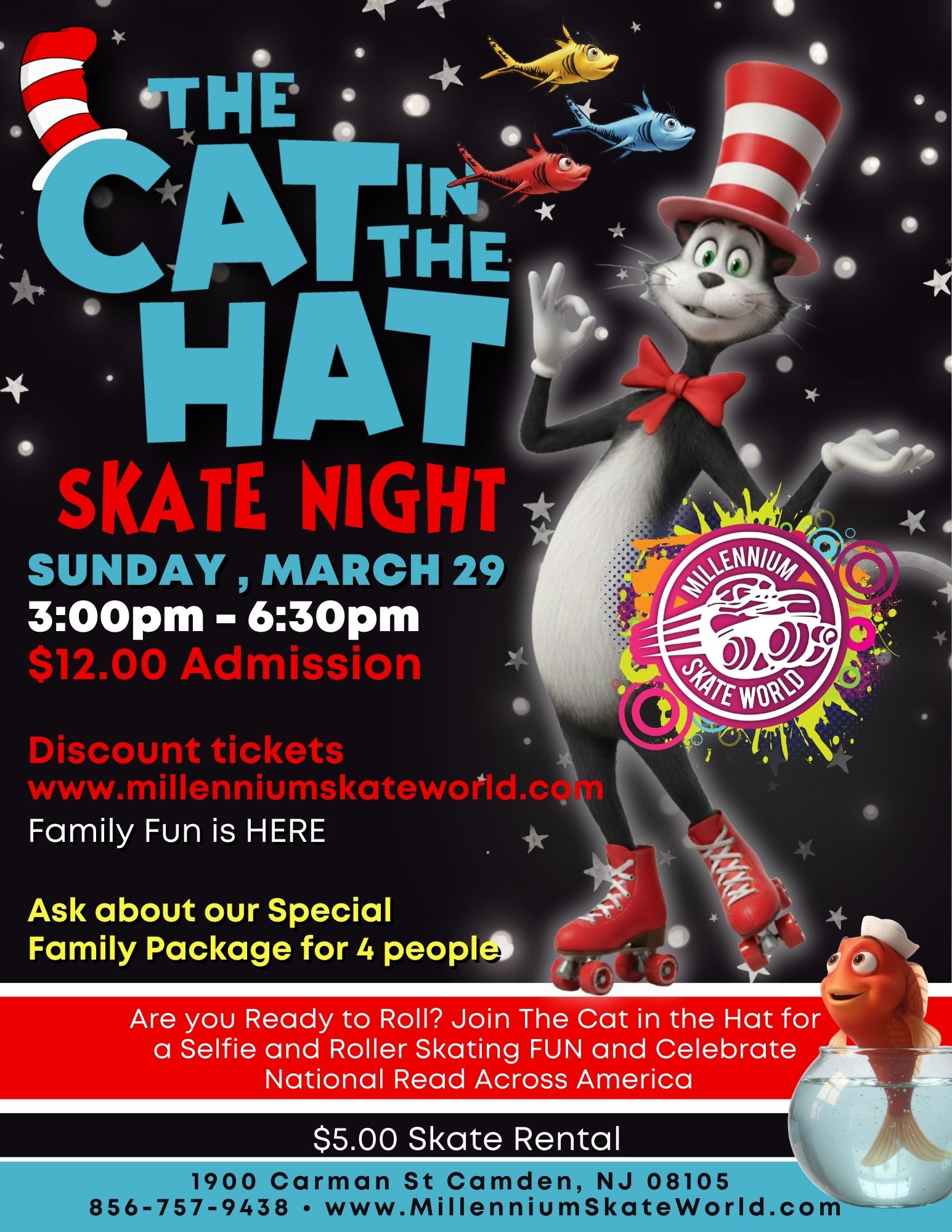 Cat in the Hat Skate
