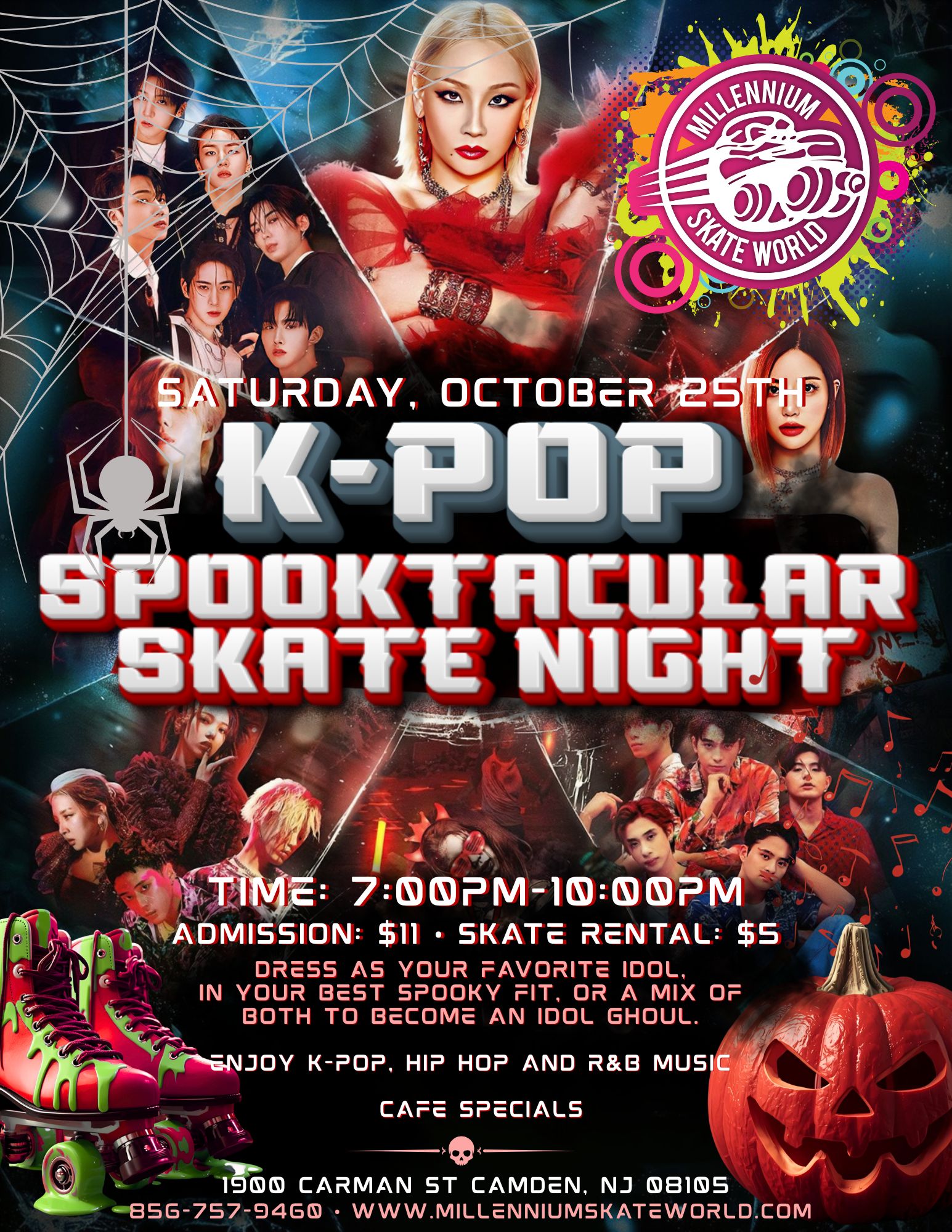 K-pop Spooktacular skate