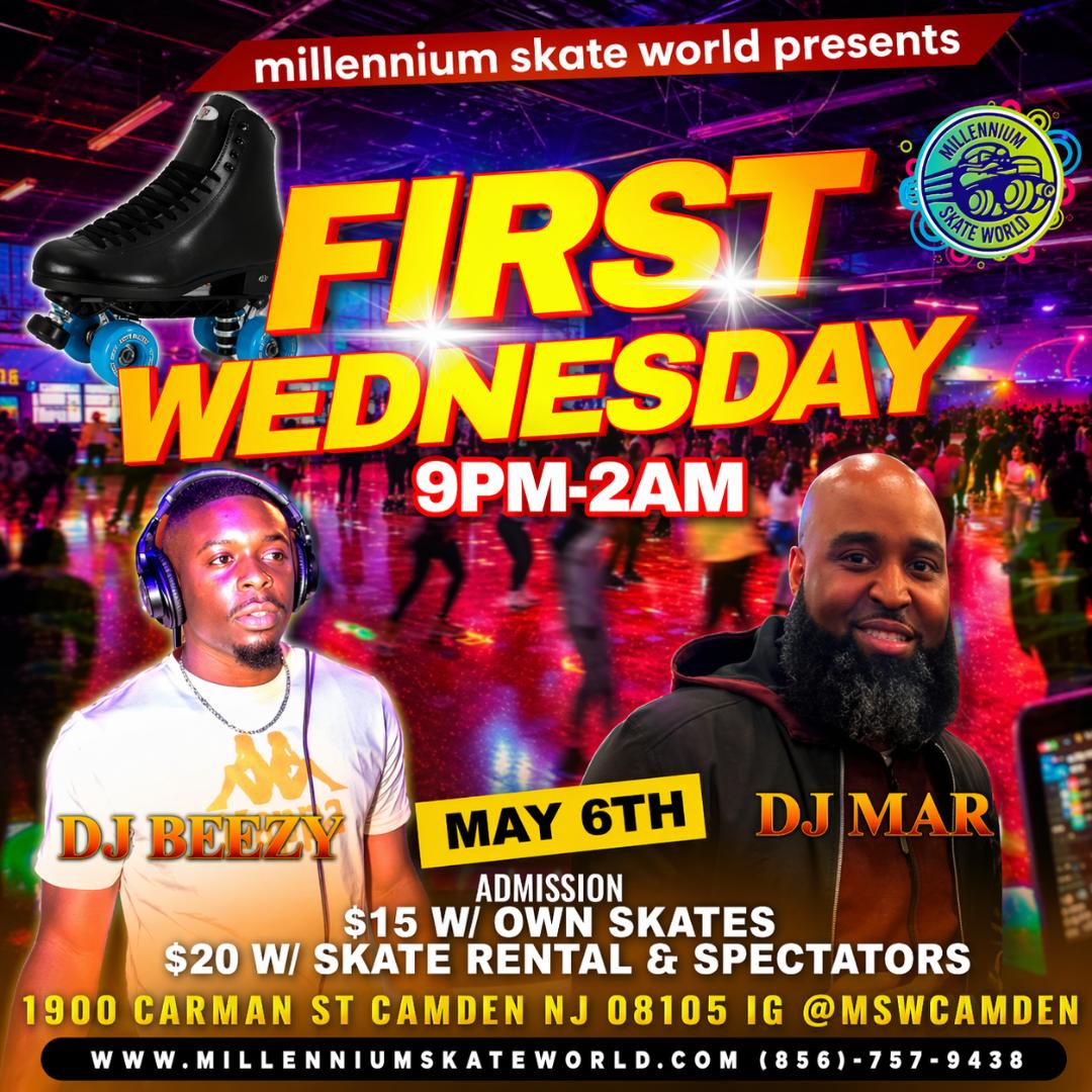 1st Wed Adult Skate