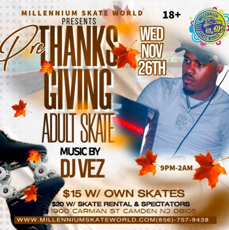 Pre-Thanksgiving Adult skate