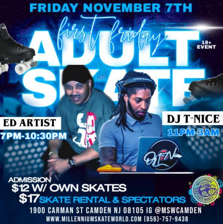 1st Friday adult skate
