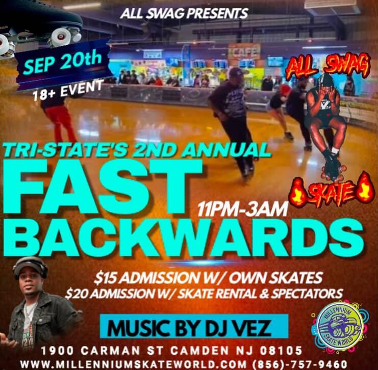 Backwards Adult Skate