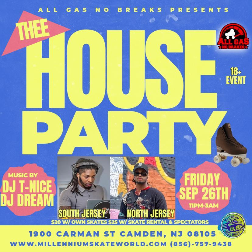 House party adult skate