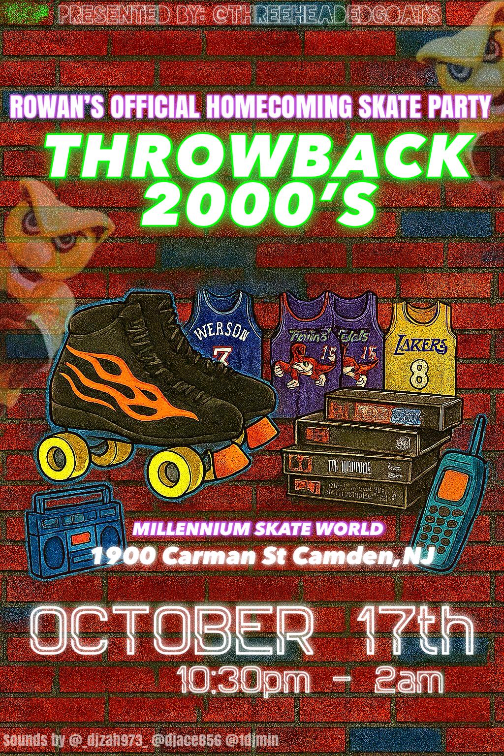 Homecoming Throwback Skate party
