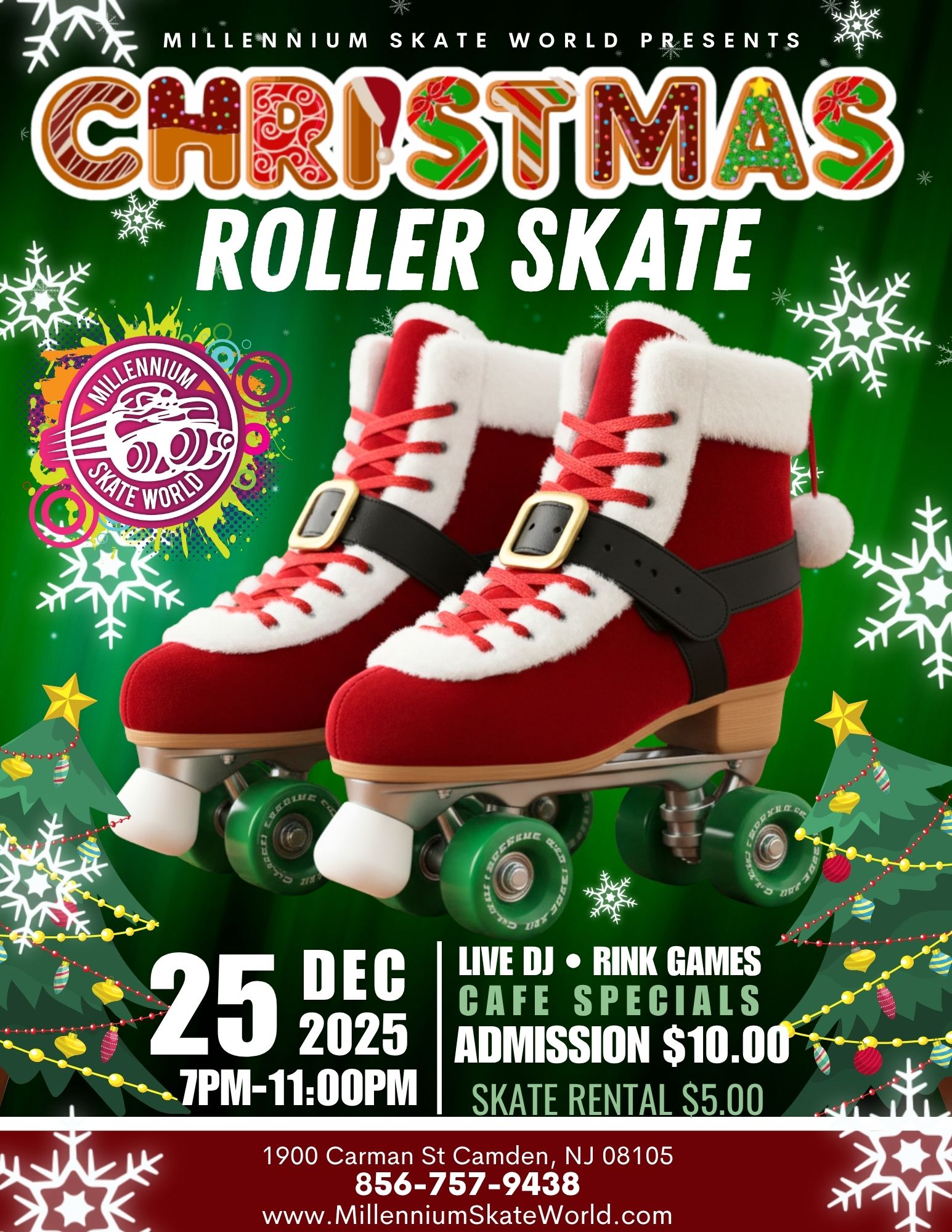 Christmas Night skate