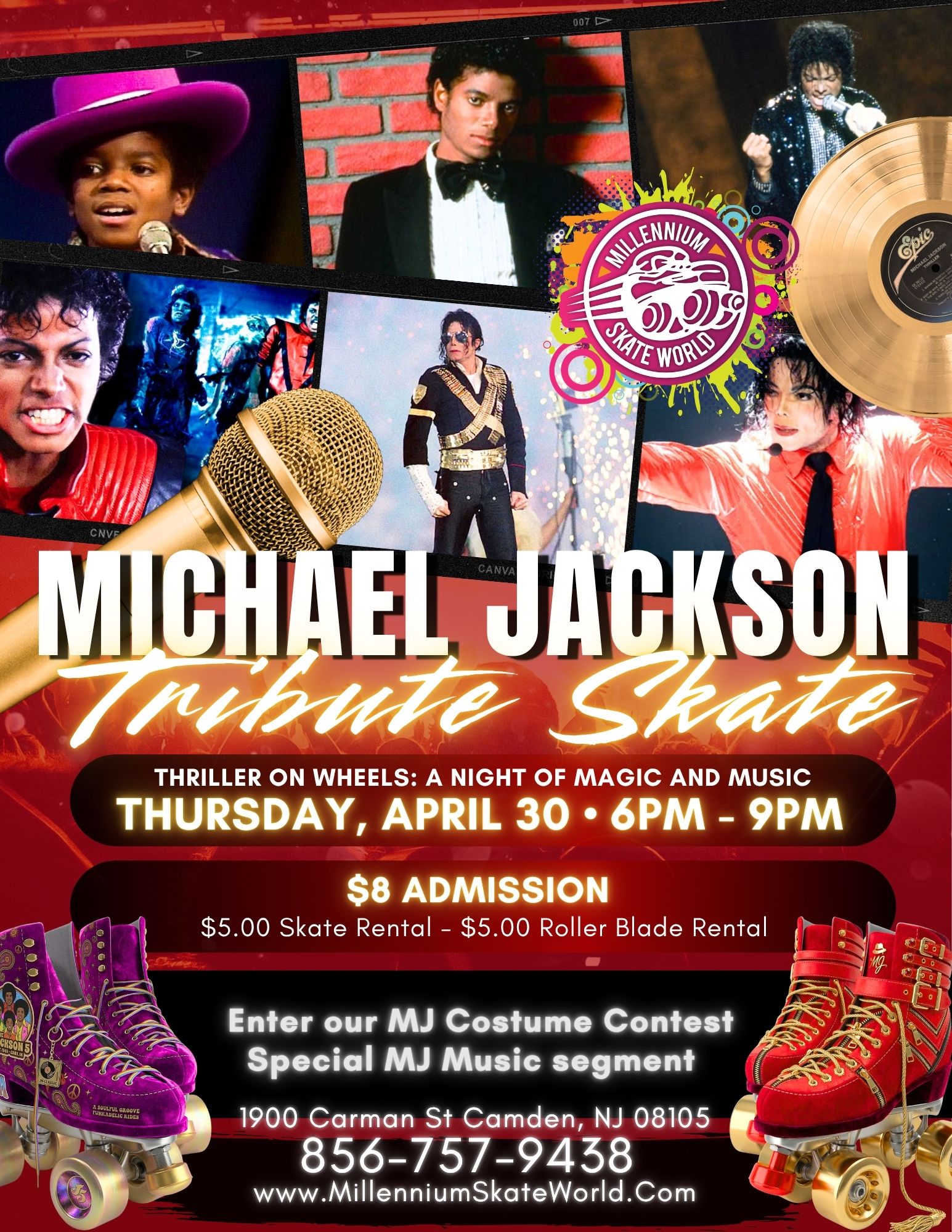 Micheal Jackson tribute skate