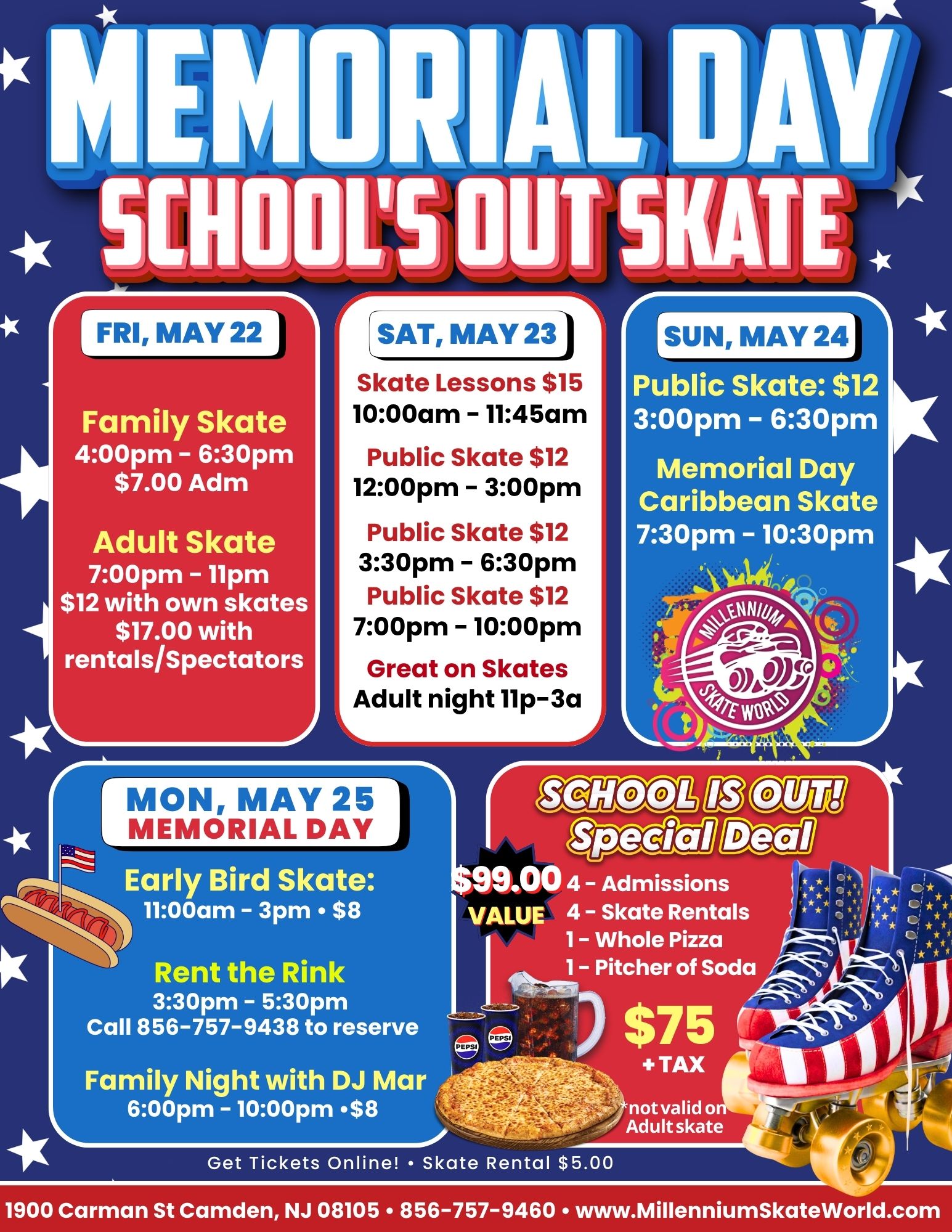 Memorial weekend 2026