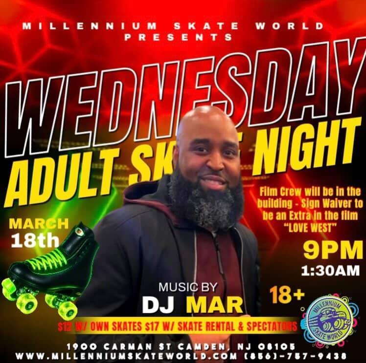 Wed Adult Night March 18th