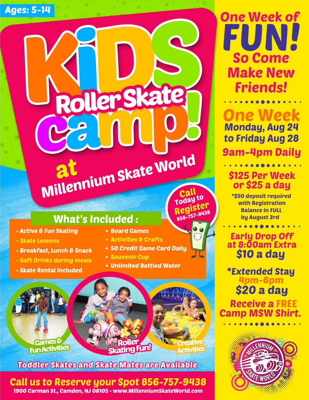 Camp MSW 8.24 to 8.28.26