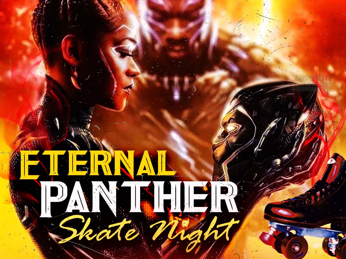 Black Panther Skate or Bowl