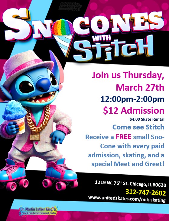 MLK- Skating Stitch