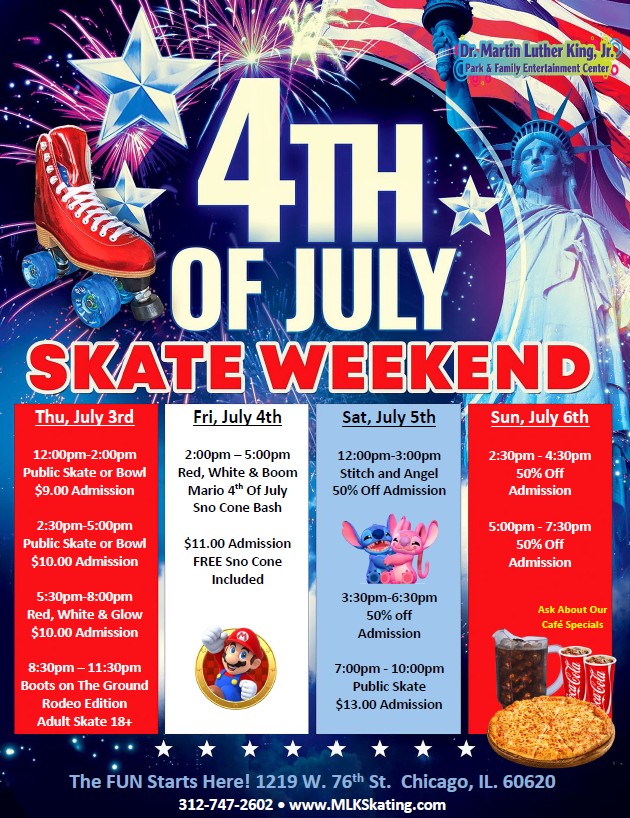 MLK Skating July 4 2025