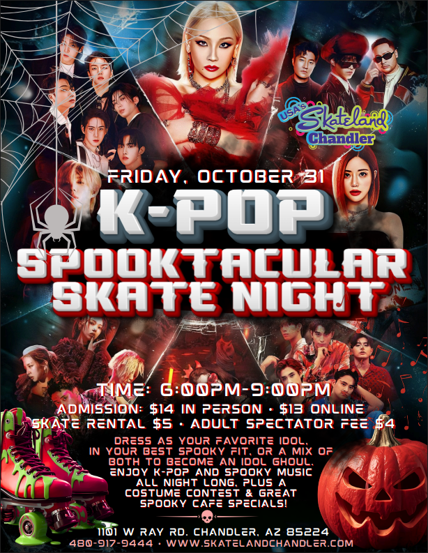Kpop Spooktacular Skateland Chandler