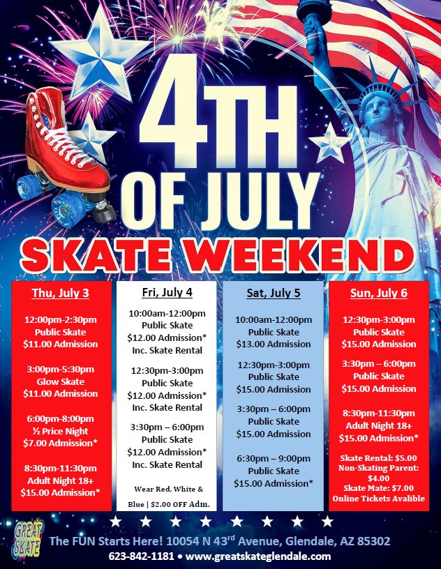 Great Skate July 4 2025
