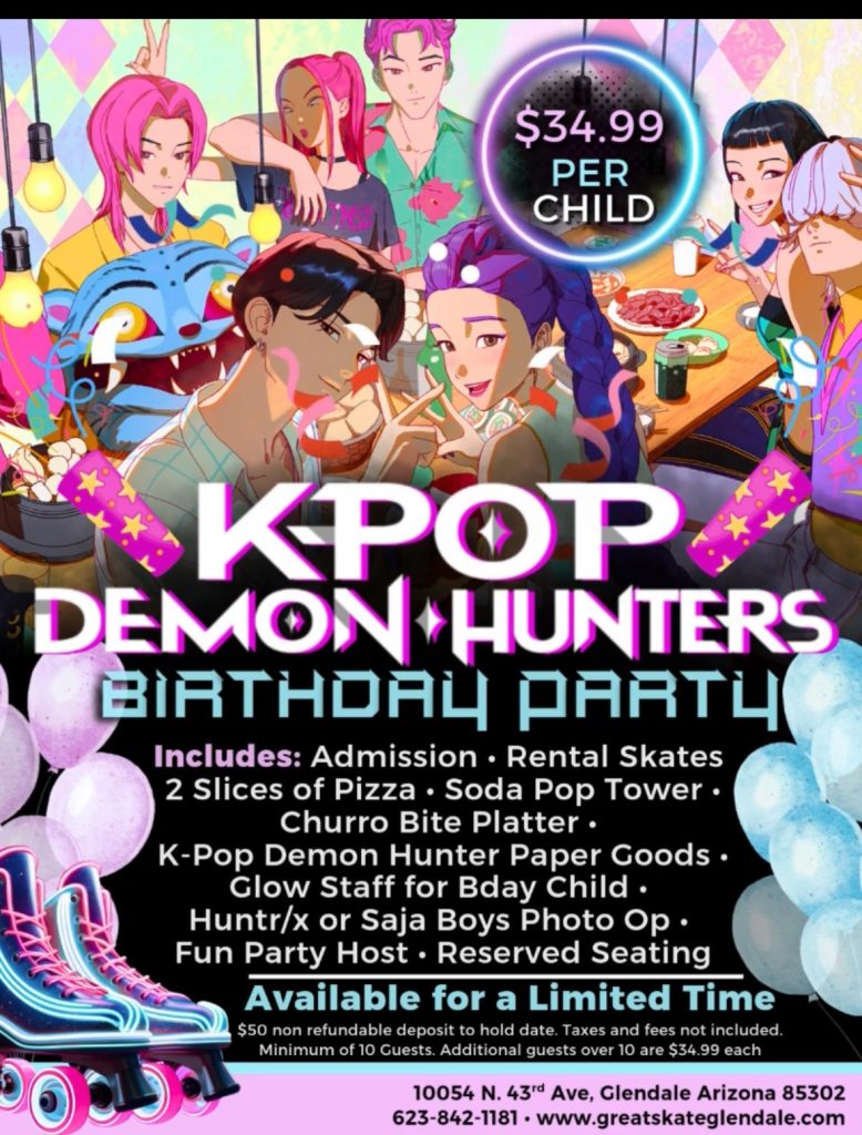 Roller Skating Birthday Party | Great Skate, image size:778x1024