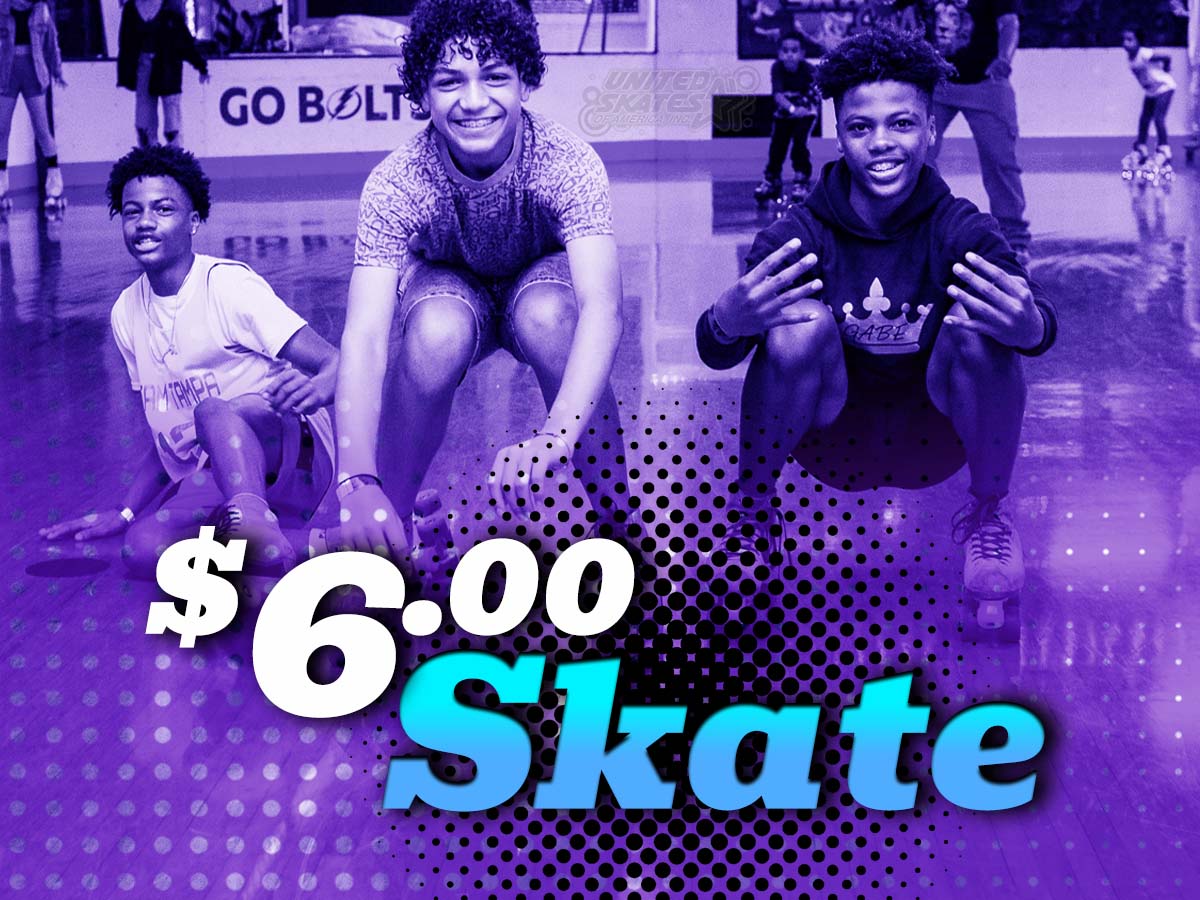 $6 Skate Night Special