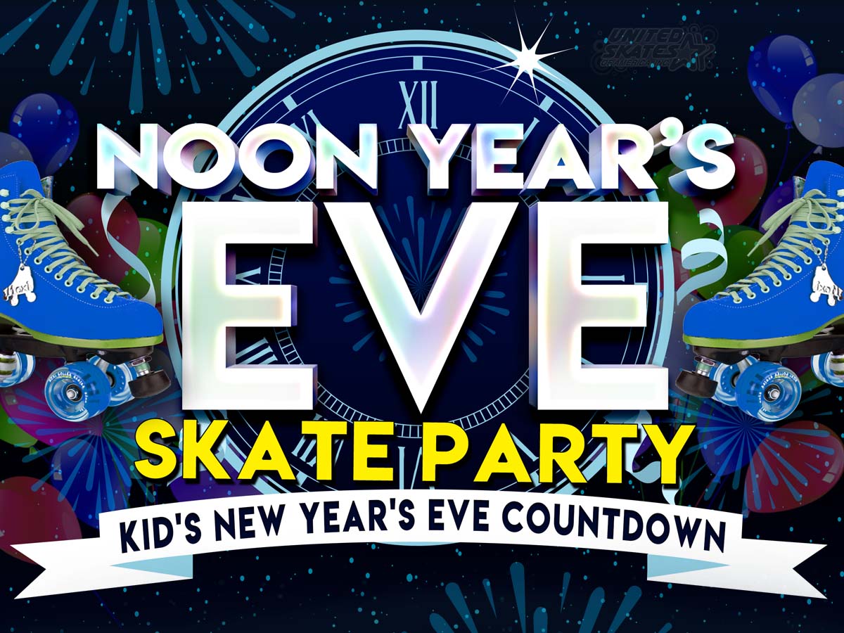 noon years eve skate at skate world