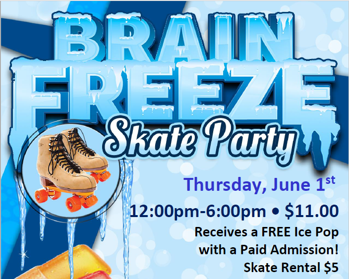 brain freeze skate at skate world