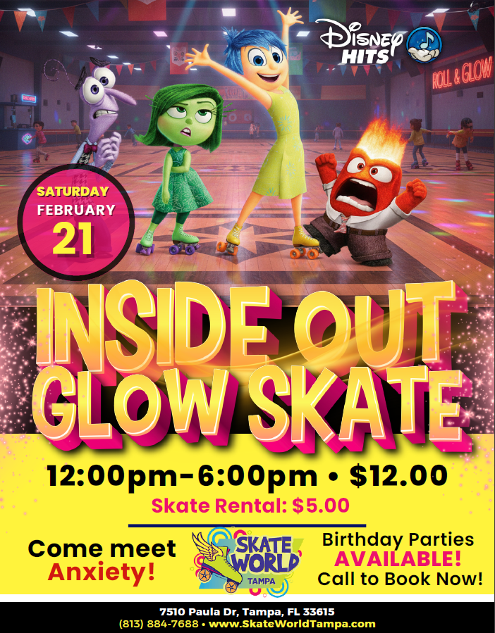 Inside Out Skate at Skateworld Tampa